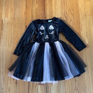 Black Cat Tutu Dress for Kids
